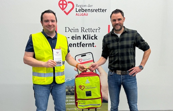 Wir bleiben „Region der Lebensretter“
