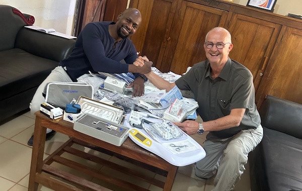 Dr. Johannes Huber in Kabanga